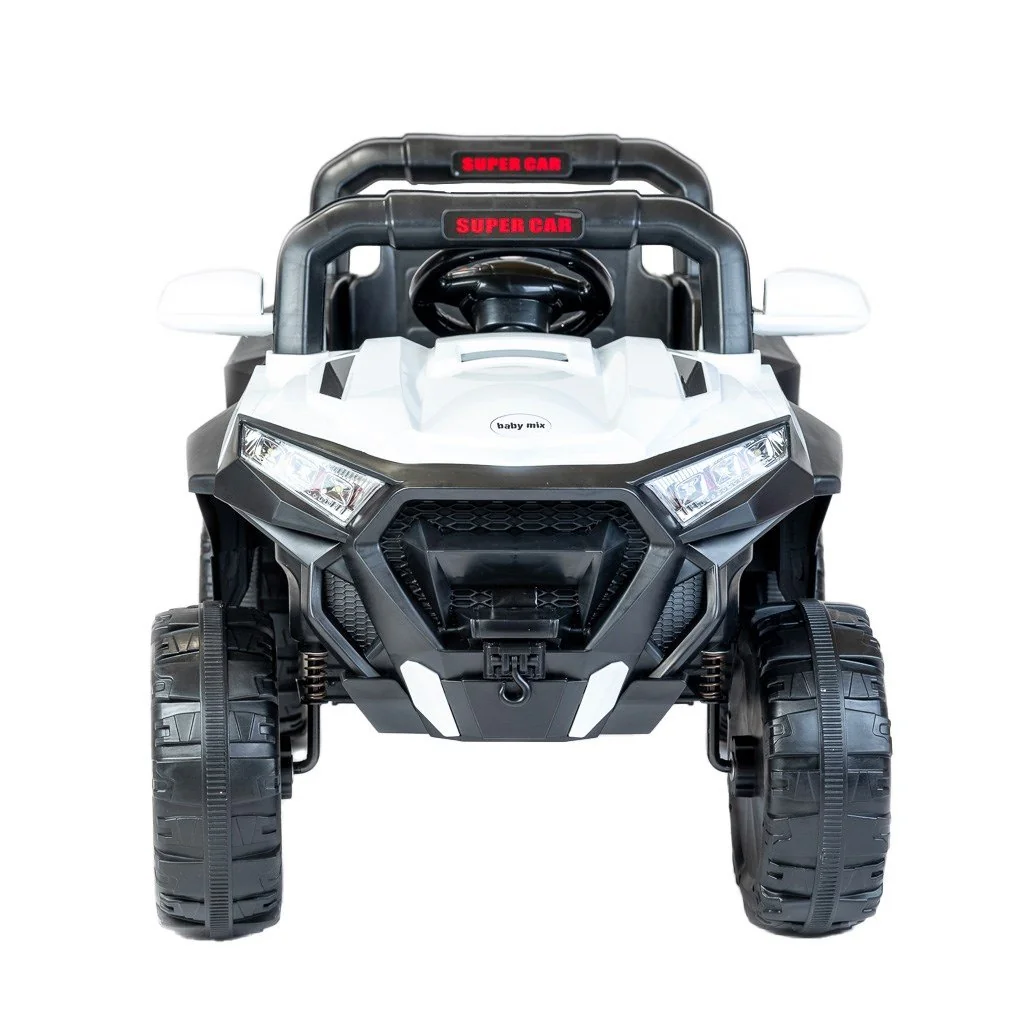Elektrické autíčko Buggy Baby Mix Space biele , 20C56190