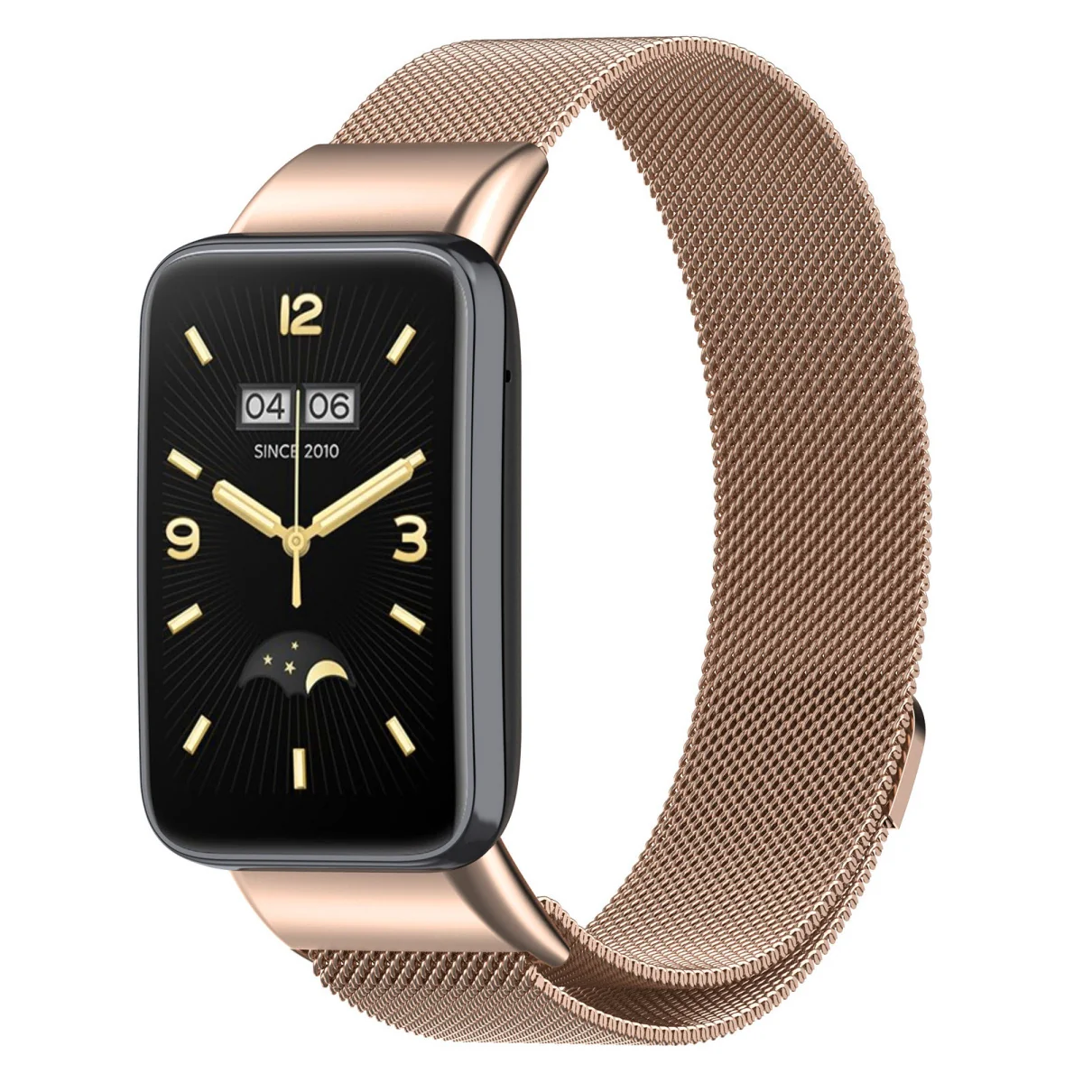 BStrap Milanese remienok na Xiaomi Mi Band 7 Pro rose gold