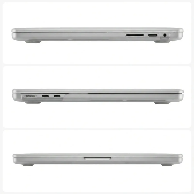 Tech-Protect Softshell kryt na MacBook Air 15'' M2-M5 2023-2026, čierny