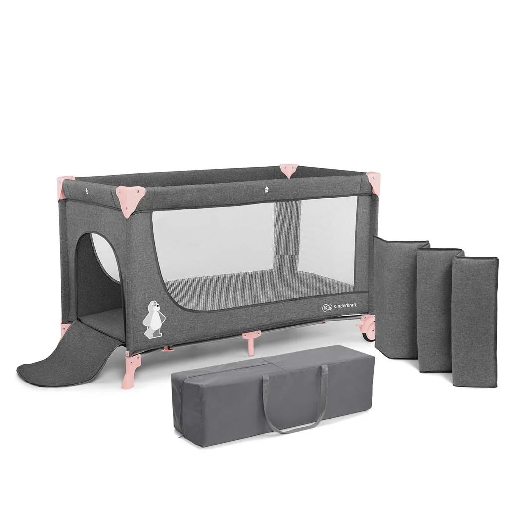 Postieľka cestovná Joy Pink