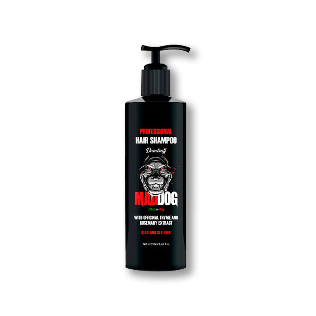 Mad Dog No SLES/SLS šampón na vlasy  250ml
