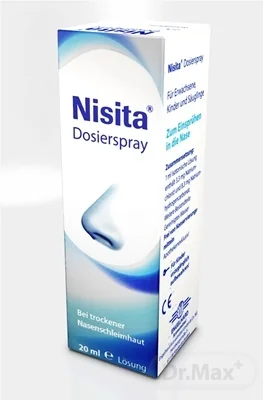 Nisita nosový sprej 1×20 ml, nosový sprej