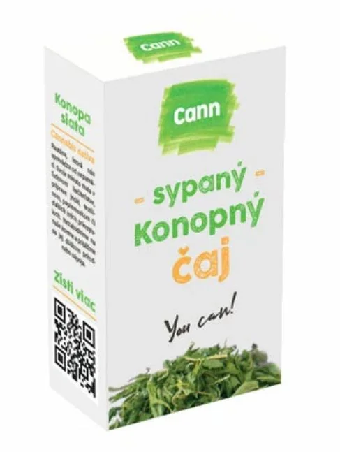 CANN Konopný čaj - sypaný 1×20 g, čaj