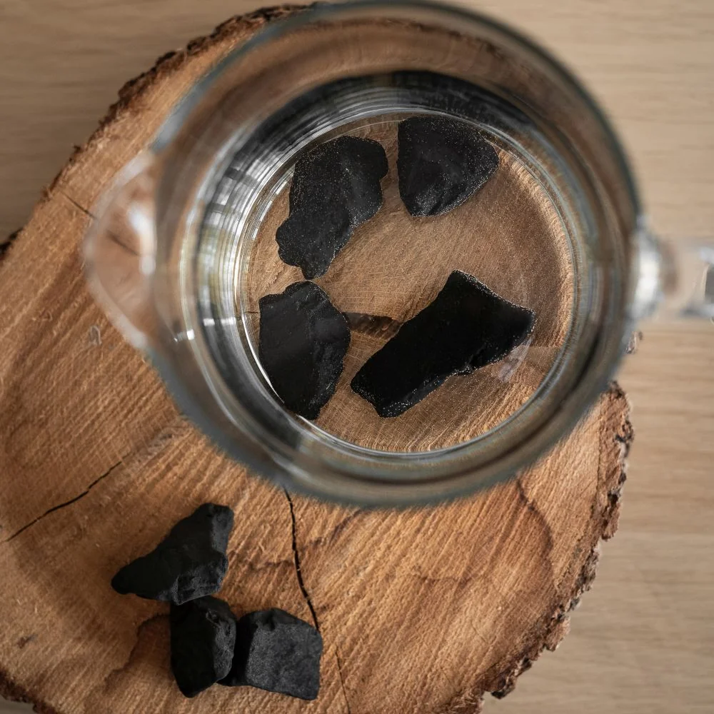 Zvýhodnený set: 2 x Minerál šungit drť - prírodný filter vody 500g - Herbatica