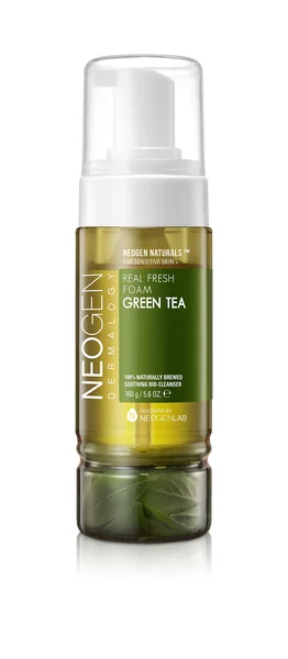 Neogen Dermalogy Real Fresh Foam Green Tea 1×160 g, pena na umývanie tváre
