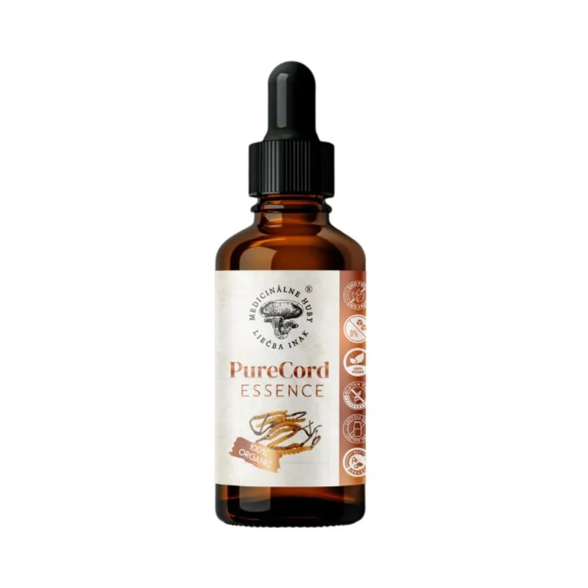 Premium – Cordyceps esenciálny extrakt - 30 ml - PureCord