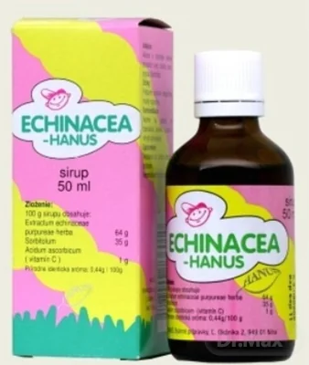 HANUS ECHINACEA DETSKÝ SIRUP 1×50 ml, detský sirup, 6m+