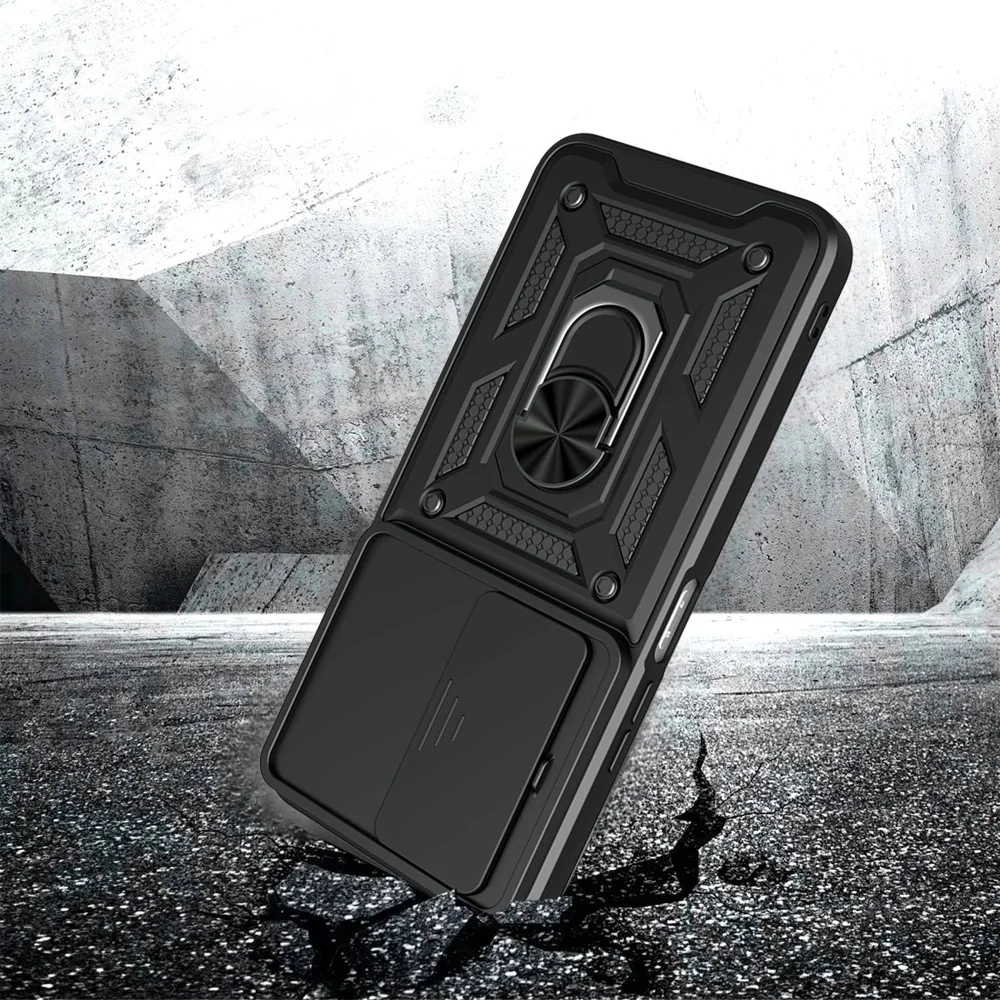 Tech-Protect Camshield kryt na Xiaomi Redmi 15 4G / 5G, čierny