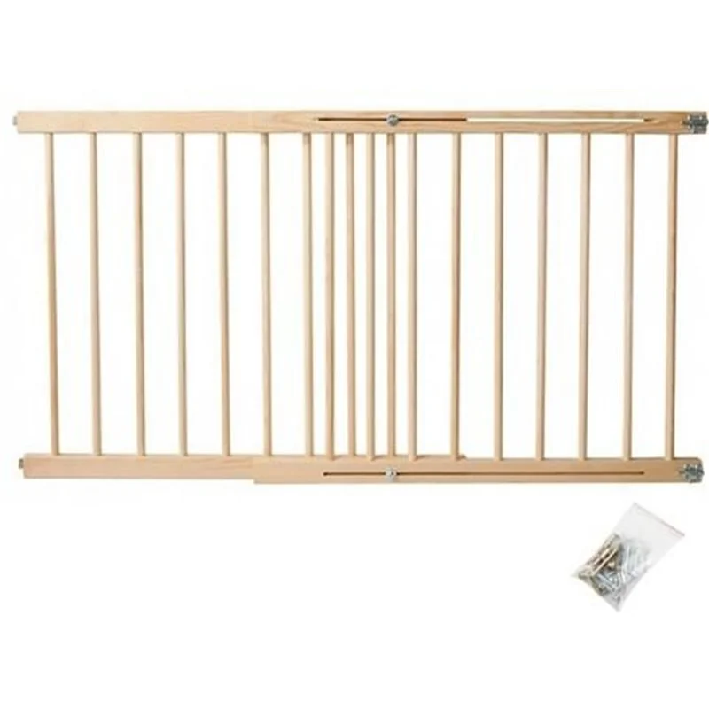 Zábrana detská na schody drevená 72-122cm