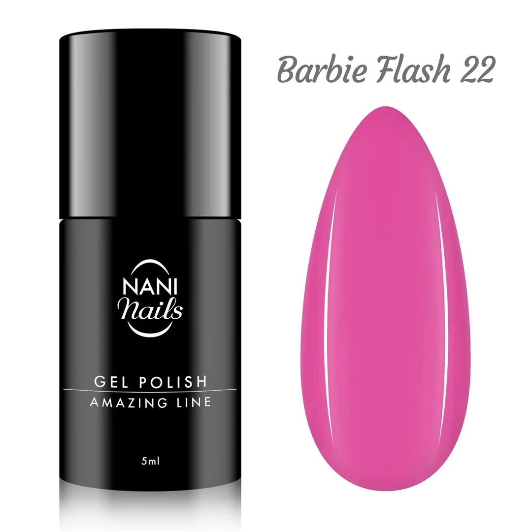 Gél lak Amazing Line – Barbie Flash 5 ml, UV/LED gél lak