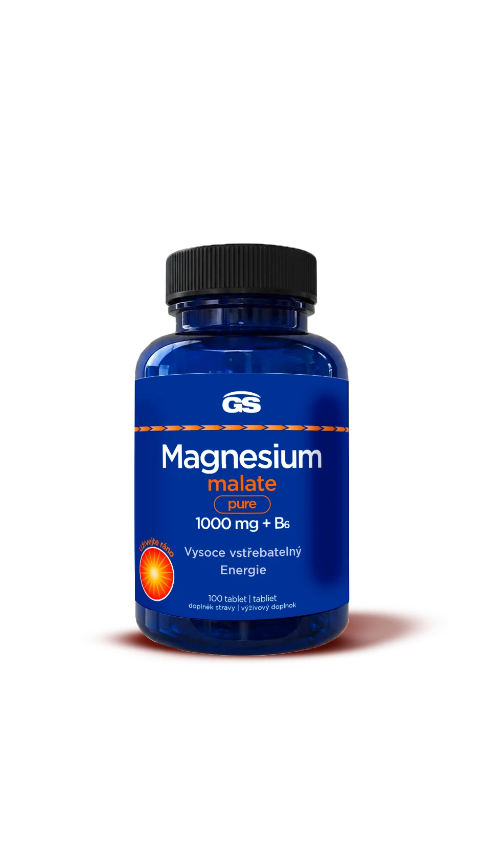 GS Magnesium malate pure 1000 mg + B6, tbl. 100 100 tbl