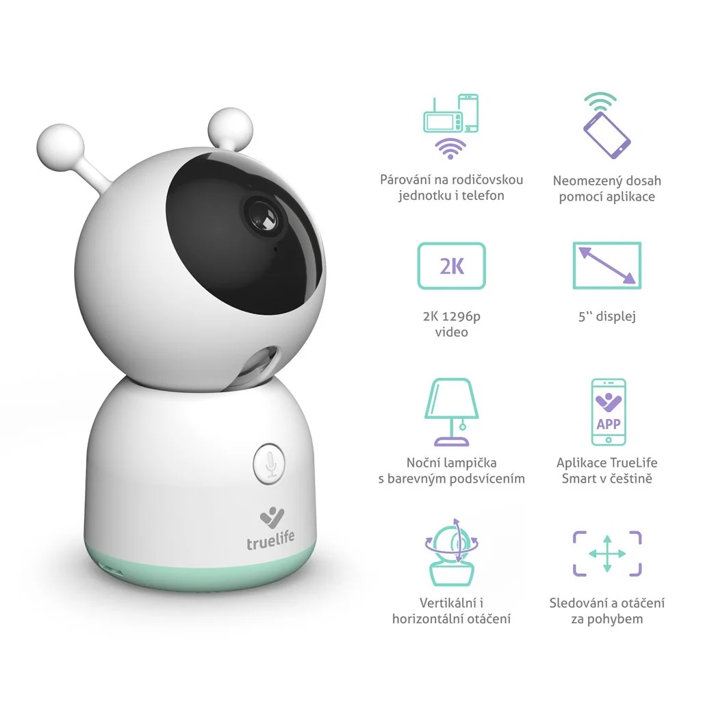 Videopestúnka NannyCam R7 Dual Smart
