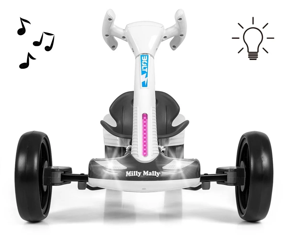 Elektrická motokára s diaľkovým ovládaním a LED efektmi GOKART