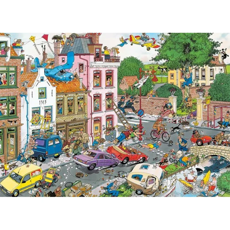 Jumbo Jan van Haasteren Puzzle Friday the 13th 1000 dielikov