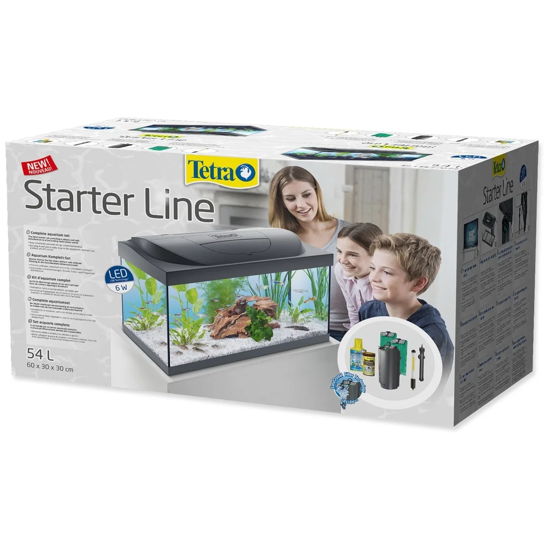 Akvarijný set Tetra Starter Line LED 60x30x30cm 54l