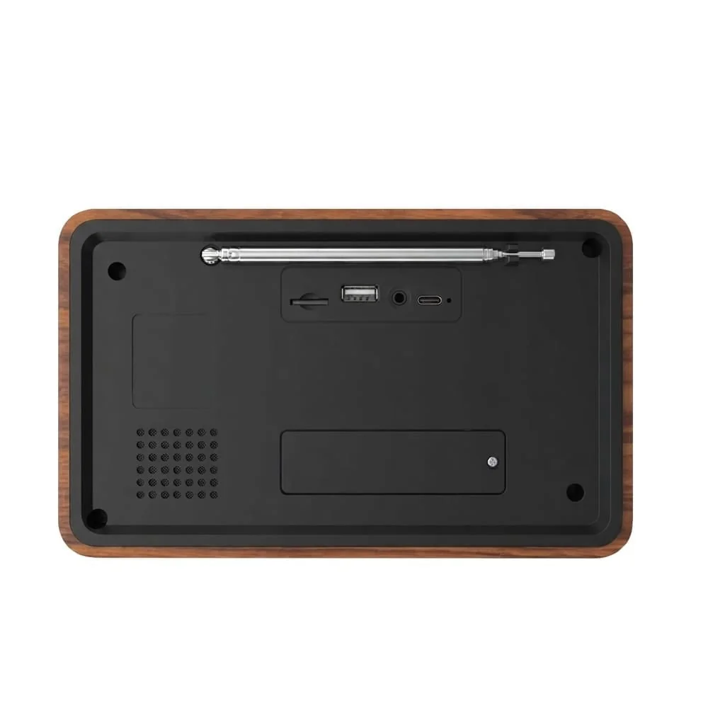MG SG-510BT Bluetooth prenosné retro rádio, hnedé