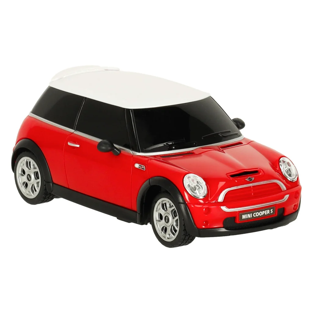 Auto, autíčko na diaľkové ovládanie - Mini Cooper S 1:24 červené