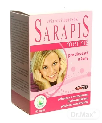 SARAPIS MENSIS 2×30 ks, výživový doplnok