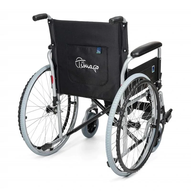 Timago CLASSIC H011 invalidný vozík šírka 48cm, čierny Farba: čierna