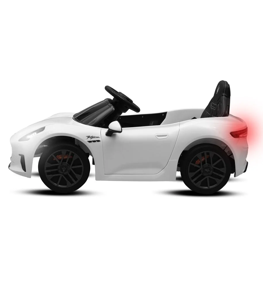 Elektrické autíčko Maserati GranTurismo Baby Mix biele