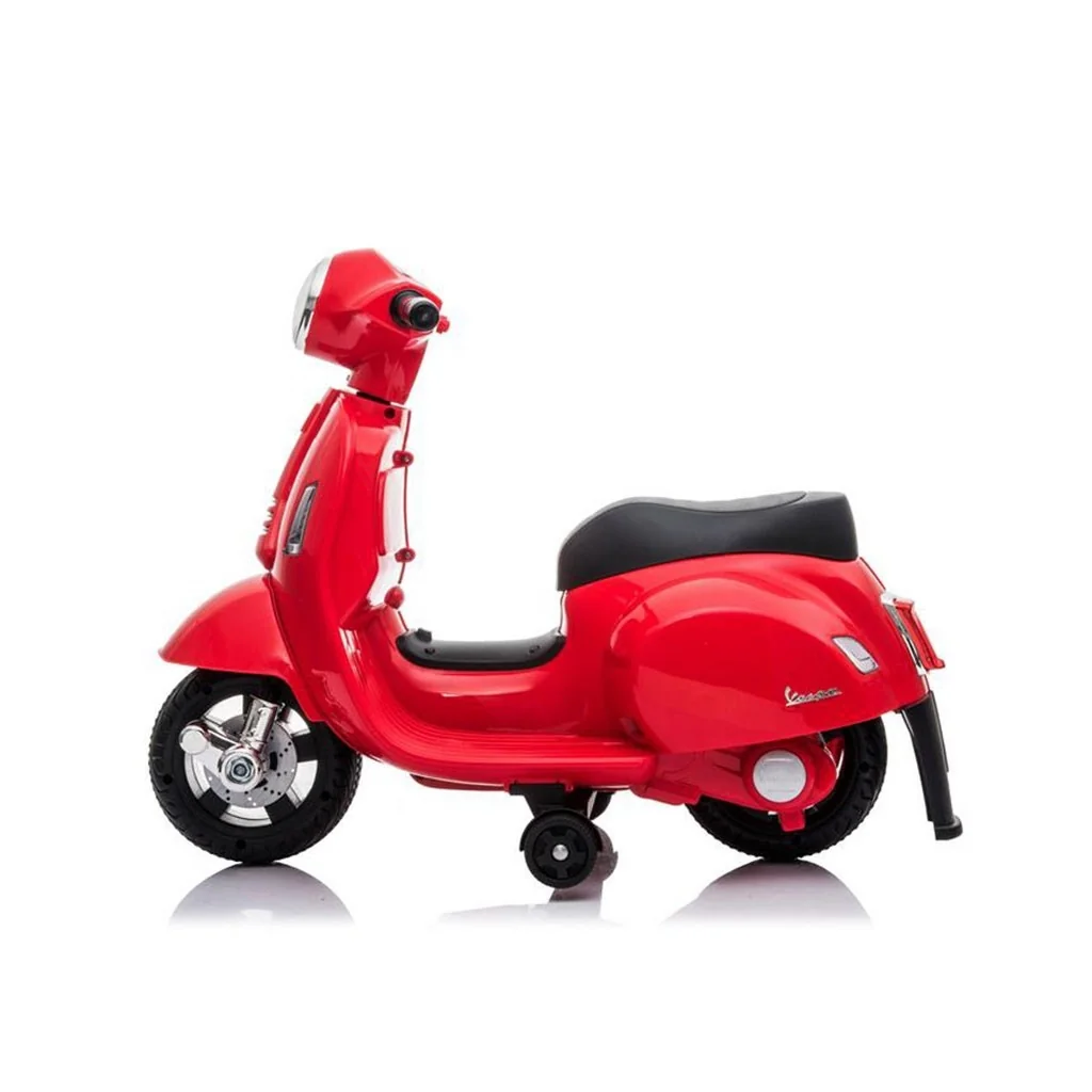Detská elektrická motorka Baby Mix Vespa biela , 20C55729