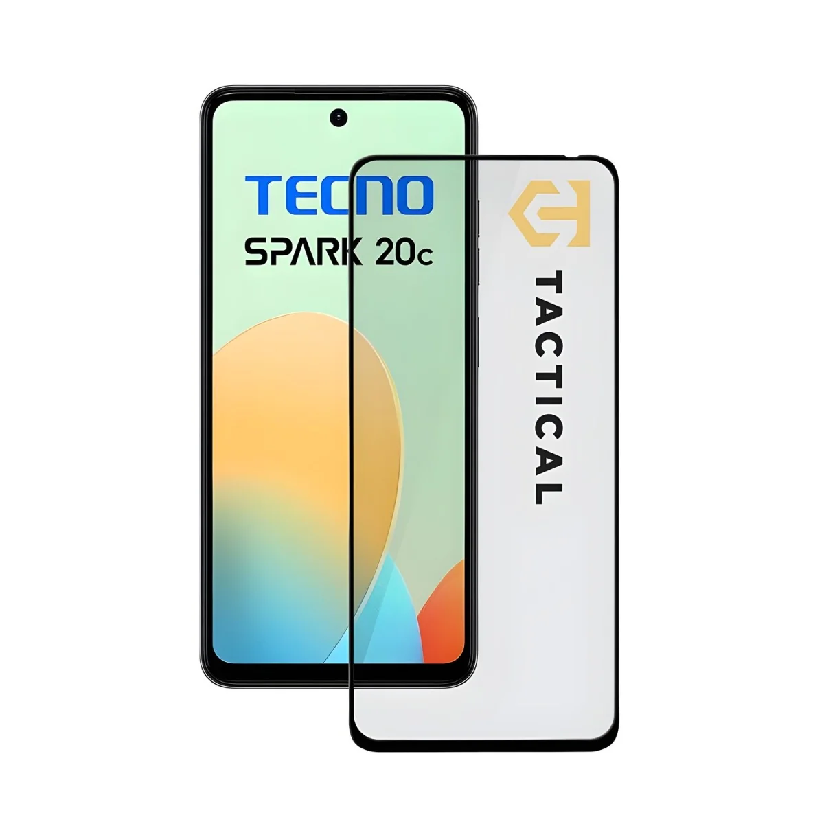 sklo pre Tecno Spark 20c - Čierna Prémiová ochrana displeja