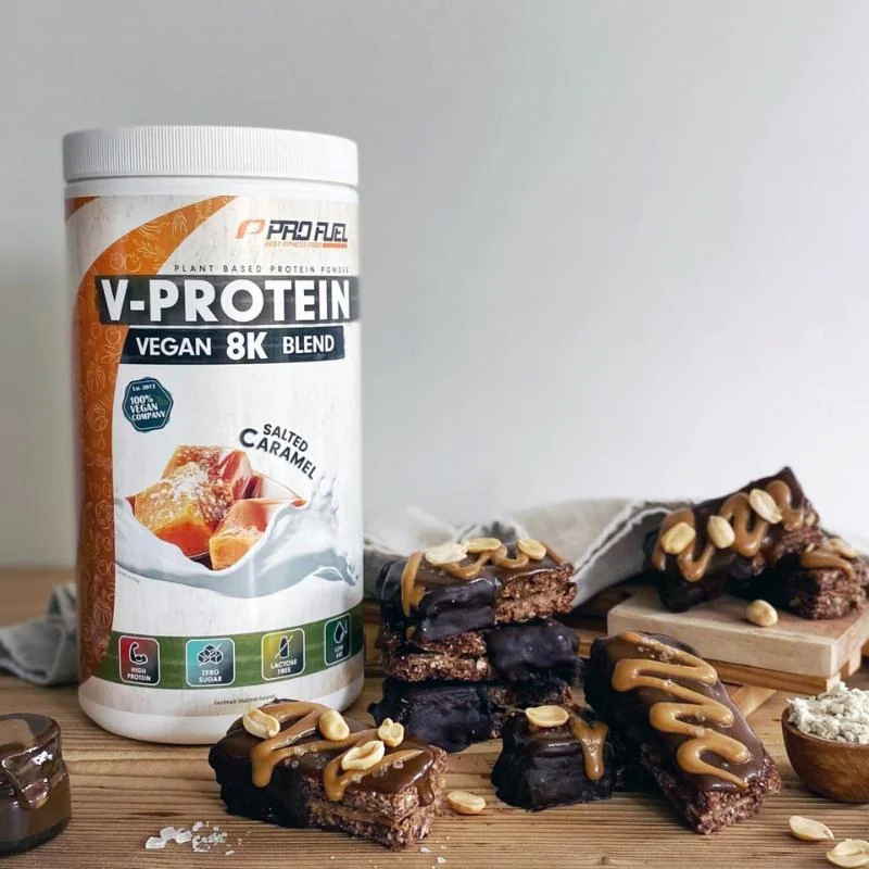 Profuel V-Protein 8K vegan slaný karamel, 750 g