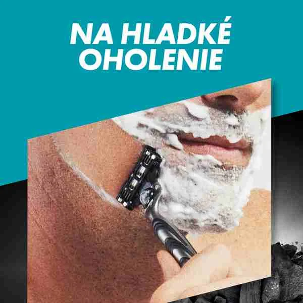 Gillette Mach3 Charcoal Strojček + 2NH 1×1 ks, holiaci strojček s hlavicami