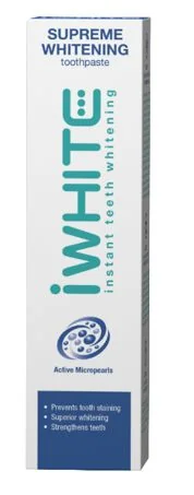 iWhite Supreme bieliaca zubná pasta 75ml 1×75 ml, bieliaca zubná pasta