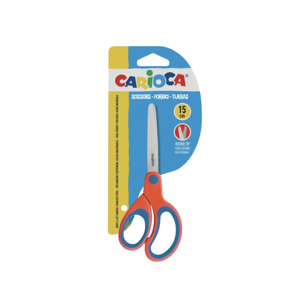 Nožnice pre ľaváka a praváka Carioca z nerezovej ocele 15 cm -CARIOCA
