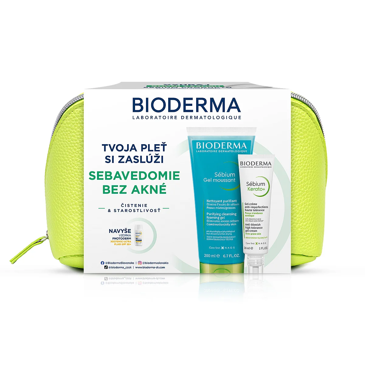 Bioderma Sébium darčekový balíček pre pleť s akné 1 set