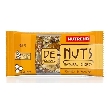 NUTREND DE-NUTS 1×35 g, tyčinka kešu a mandle