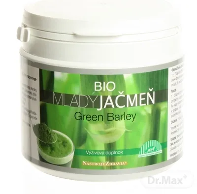 MLADY JACMEN BIO 200G GREEN BARLEY  BLUE STEP