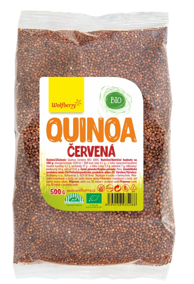 Wolfberry Quinoa červená BIO 500 g