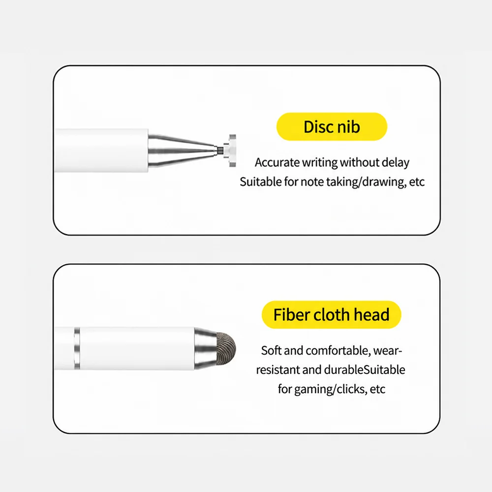 Blavec BPS-02 Passive Stylus pero na tablet a mobil, biely