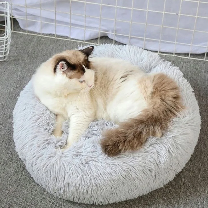 MG Dog Bed pelech pre mačky a psy 80 cm, šedý