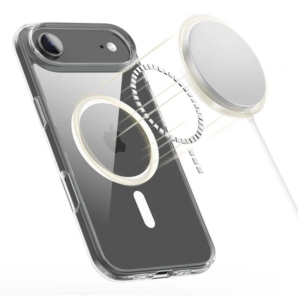 Tech-Protect FlexAir Hybrid MagSafe kryt na iPhone 17 Air, priesvitný