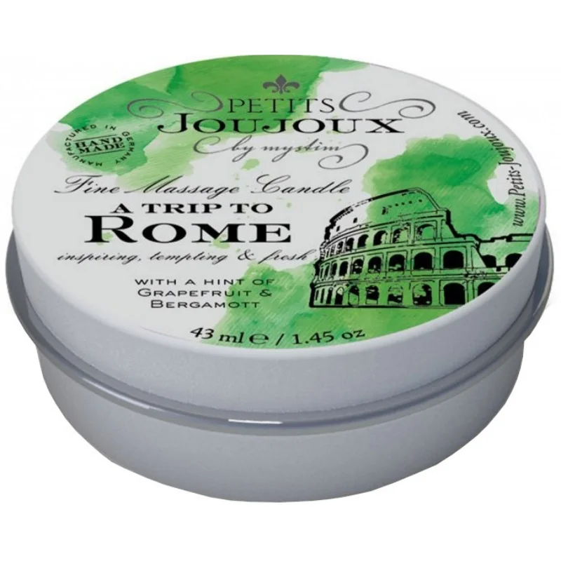 Masážna sviečka To Rome with Love 43 ml