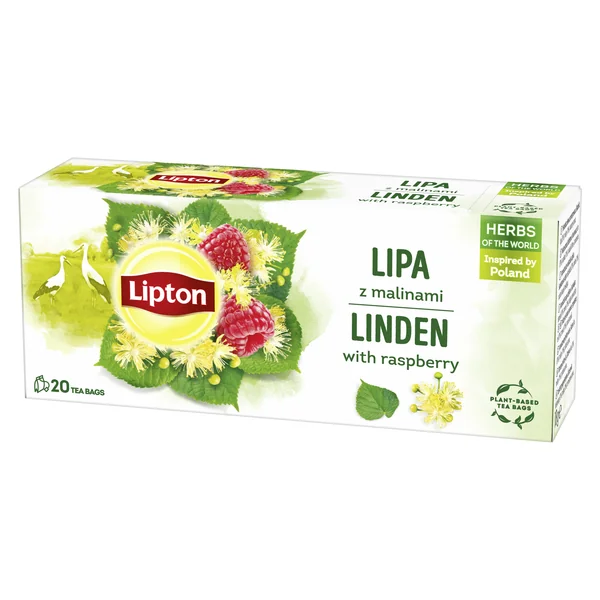 Lipton Linden with Raspberry 0,9g 20 ks