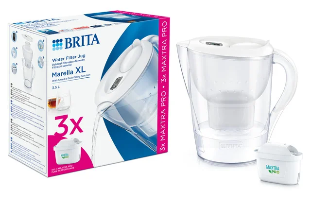 Brita Marella XL 3,5l biela + 3x MX Pro PO 1x1 ks, filtračná nádoba