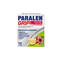 Paralen Grip Horúci nápoj echinacea a šípky 12 vrecúšok