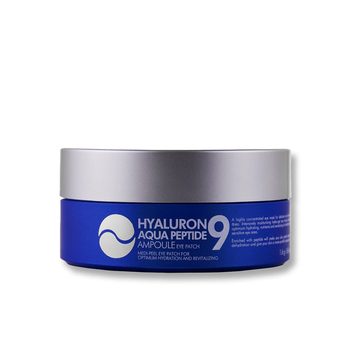 Medi-peel Hyaluron Aqua Peptide 9 Ampoule Eye Patch hydratačné hydrogélové náplasti pod oči 60 ks