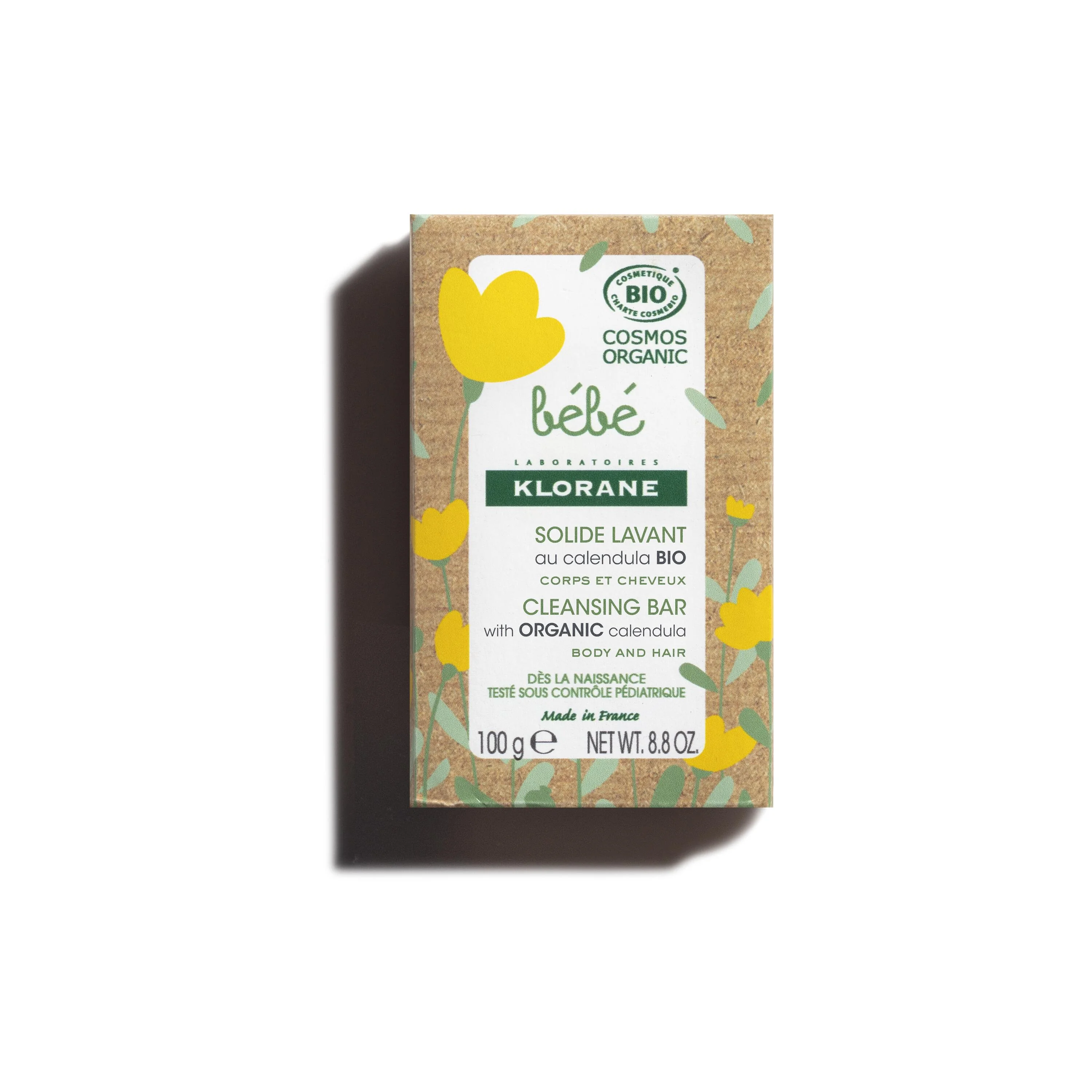 KLORANE BEBE Jemne mydlo 1×100 g, tuhé mydlo