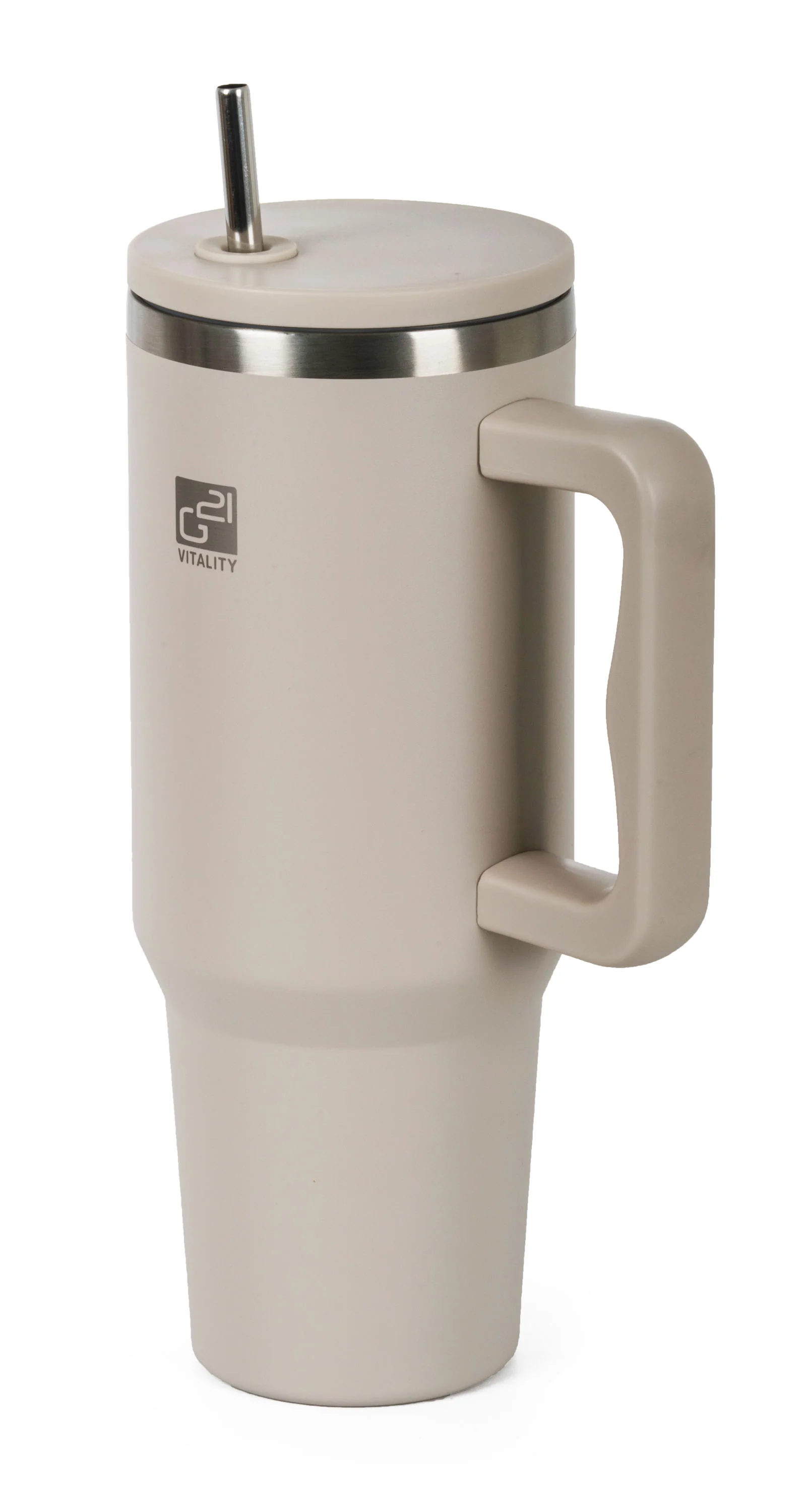 Termohrnček G21 FlowCup 1200 ml – pieskovo béžový G21-TM-1200_OR