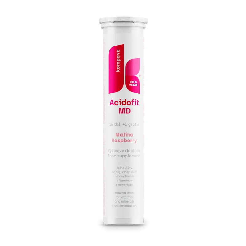 KOMPAVA ACIDOFIT MD MALINA 51 tbl