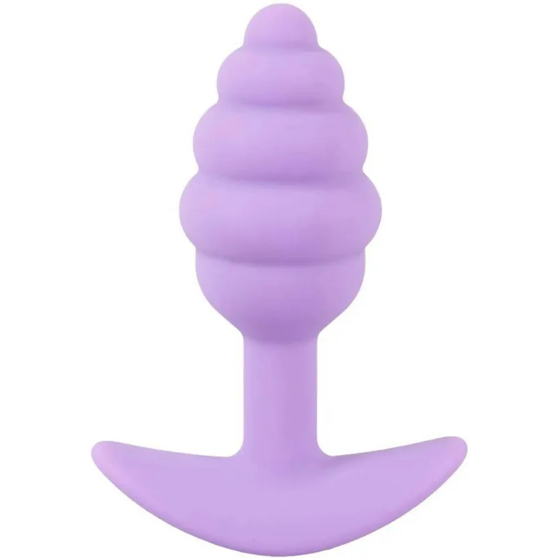 Silikónový análny kolík Purple Pastel 7,5 cm