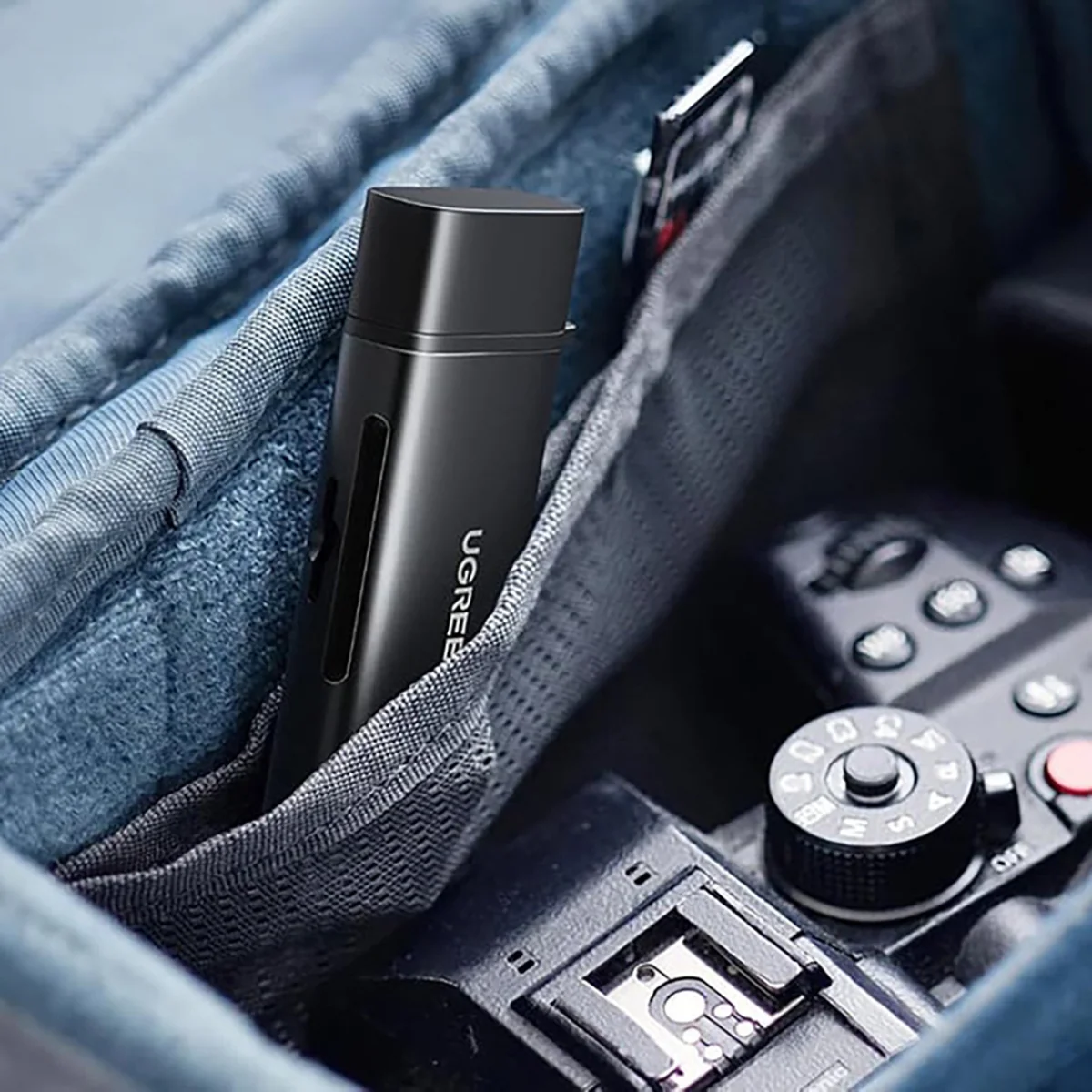 Ugreen CM803 2in1 čítačka kariet SD 4.0 UHS-II, USB-C / USB, čierna