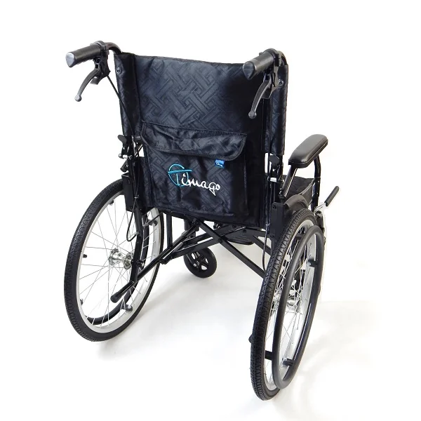 Oceľový invalidný vozík STANDARD TIM FS 901, šírka sedadla 46 cm
