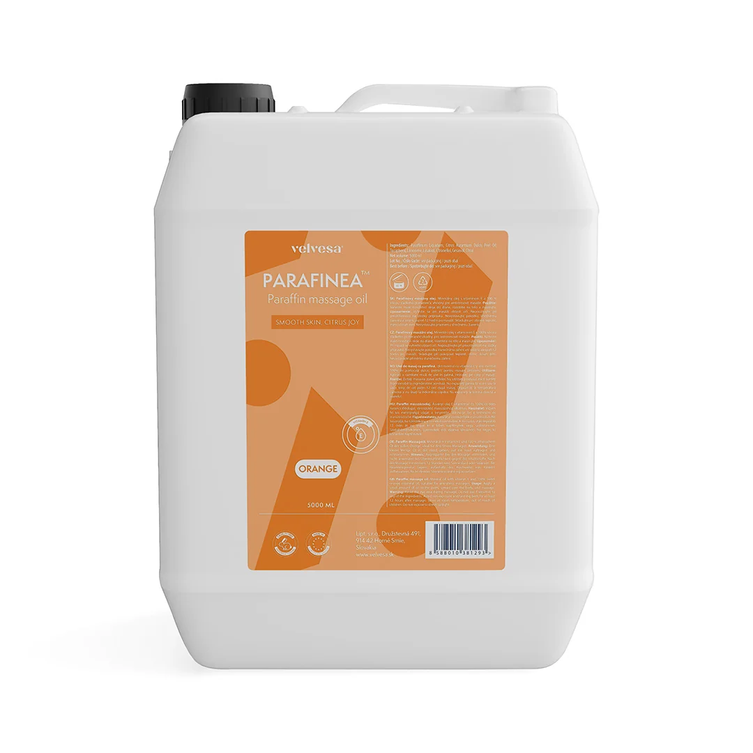 Parafinea Orange masážny olej - velvesa® 5000ml
