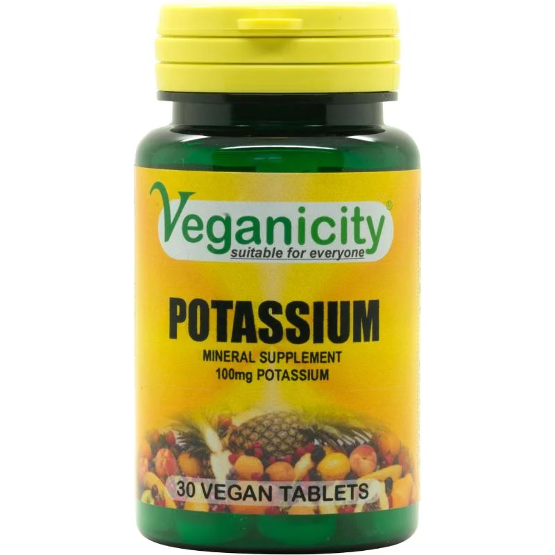 Veganicity Draslík 100 mg, 30 tabliet